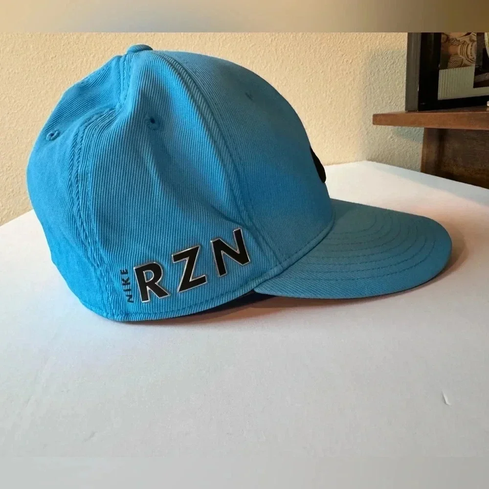 Nike FlexFit Golf Hat - blue and black, OSFM